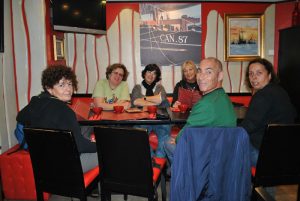 Cenando en L'Equipage en Saint Malo