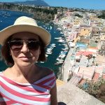 Punta dei Monaci en la isla de Procida en Italia