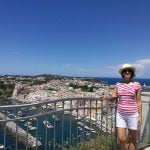 Belvedere dei Cannoni en la isla de Procida en Italia