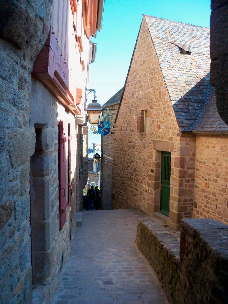 Descendiendo de Saint Michel