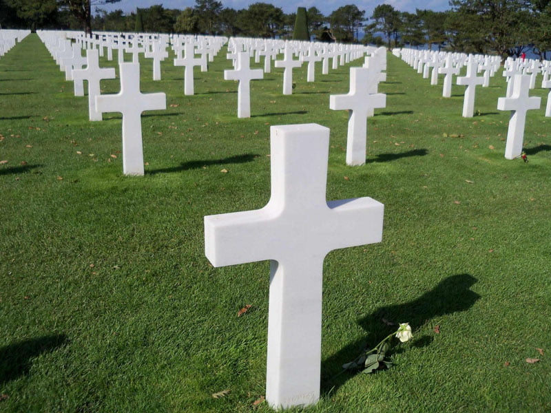 Cementerio americano de Normandía
