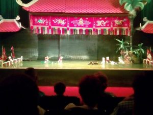Teatro de marionetas de agua en Hanoi