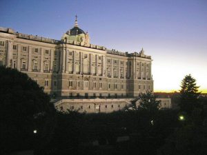 Palacio de Oriente en Madrid