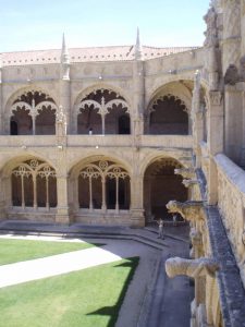 Rincón del Claustro del Monasterio de los Jerónimos
