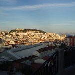 Vista de Lisboa desde el mirador Pedro de Alcántara