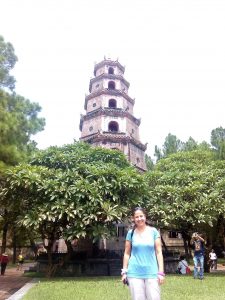 Pagoda Thien Mu en Hue en Vietnam