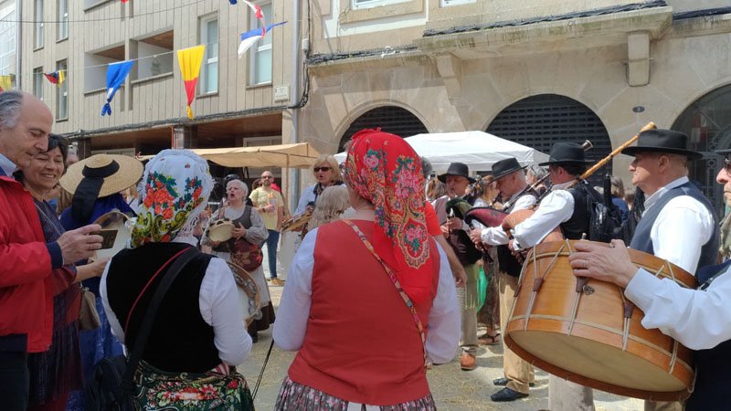 Festa rachada en Bouzas