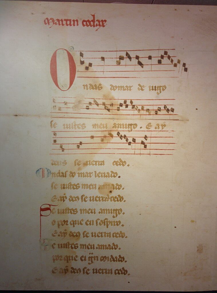 Cantiga de amigo de Martín Codax