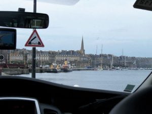 Entrando en Saint Malo en Bretaña