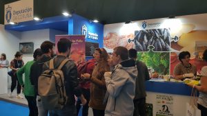 Ambiente en el stand de Deputación da Coruña