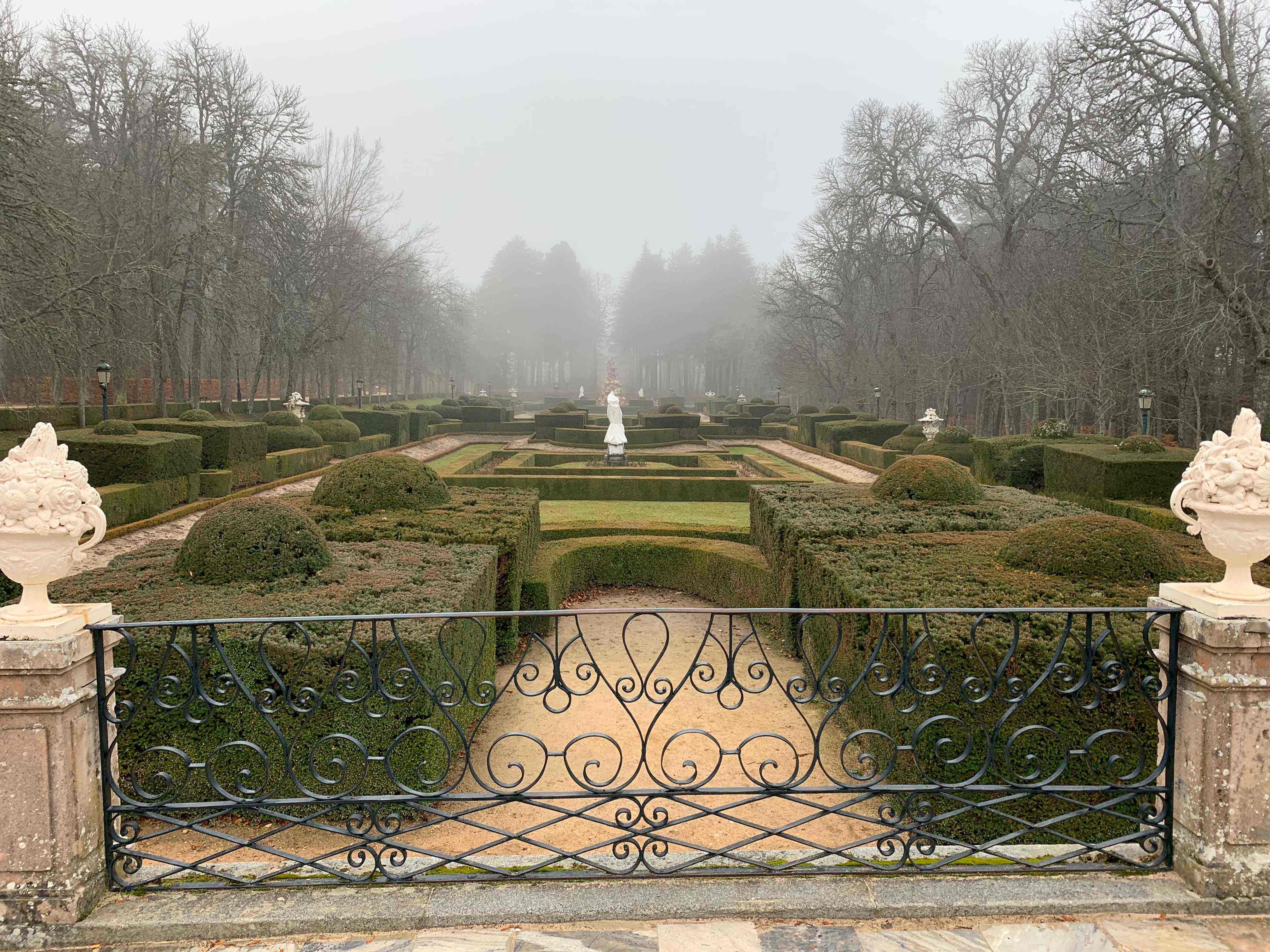 jardines palacio San Ildefonso
