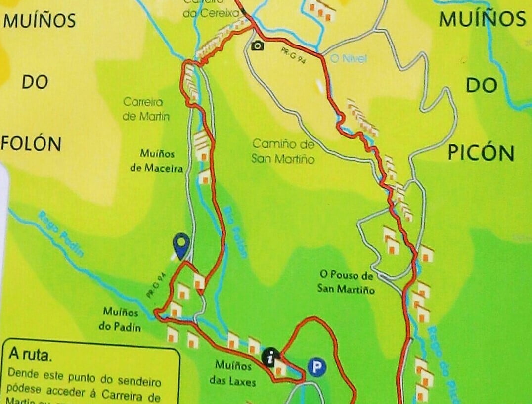 ruta de los muiños do Folón e do Picón