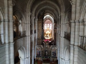 Vista interior de la Catedral de Lugo Patrimonio Humanidad