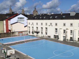 Alrededores de la muralla de Lugo