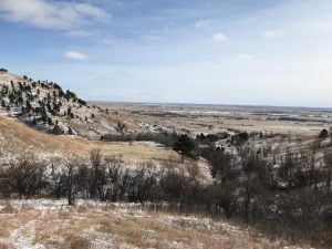 Contemplando el Bear Butte State Park