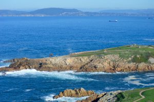 Vistas del golfo Ártabro desde la Torre