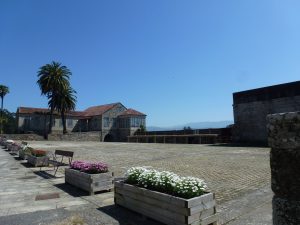 Dentro de la fortaleza de Salvaterra de Mino