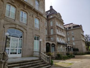 Edificio del Gran Hotel en Mondariz Balneario