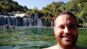 Xulio Vázquez en Krka