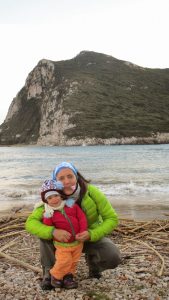 A la nieve en el Peloponeso
