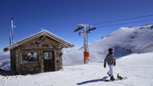 A la nieve en el Peloponeso