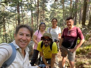 Senderismo por el Mirador de la Chorrera de Mojonavalle