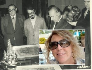 Pintor José Ramón y Tallas del Salón de Plenos de A Coruña