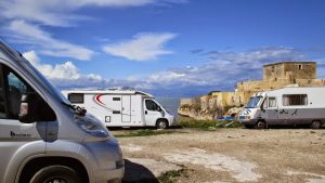 Sicilia en la isla del volcán