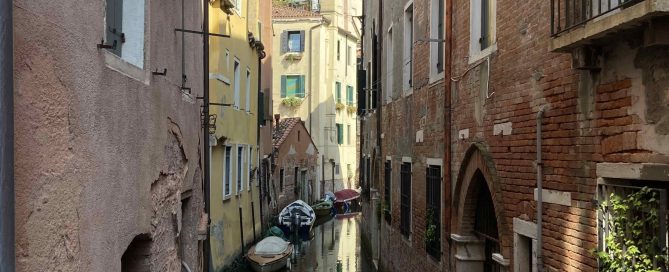 Venecia llegada y el Castello