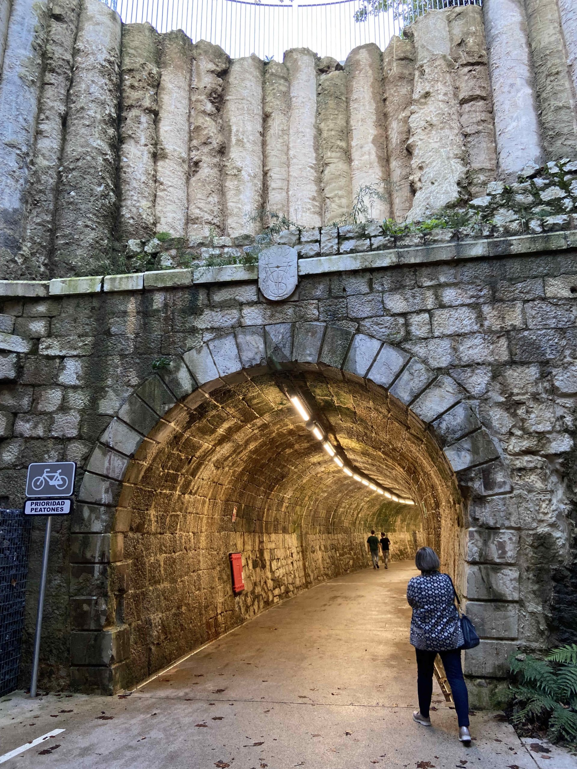 El túnel del tren de Pombo