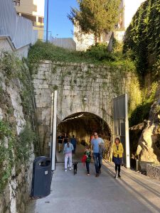 El túnel del tren de Pombo