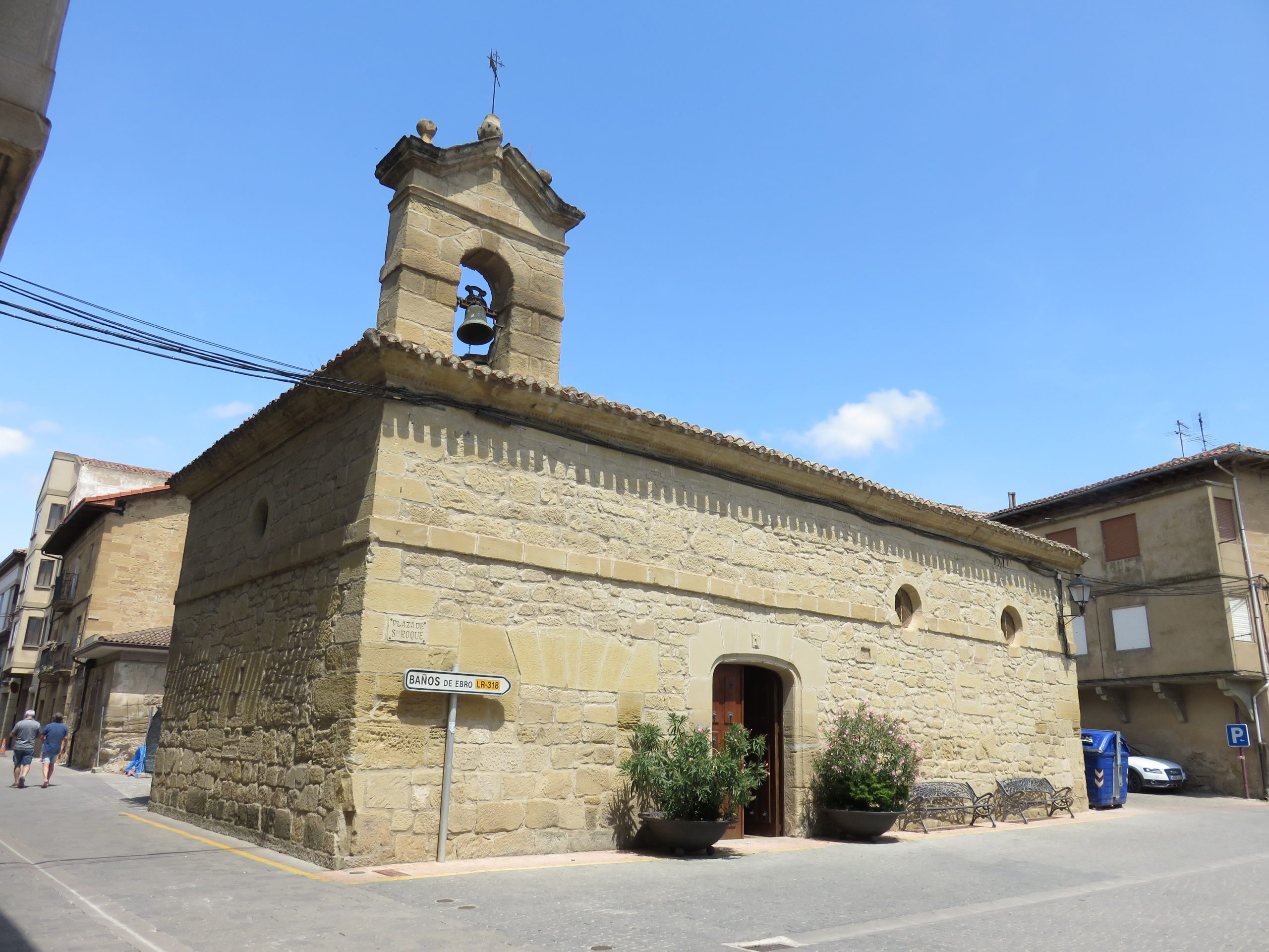 Ermita San Roque en San Vicente de la Sonsierra