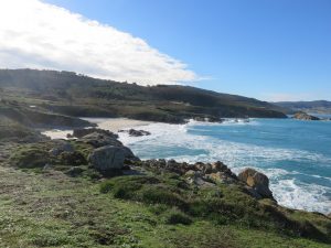 Playa de Repibelo en la costa de Arteixo