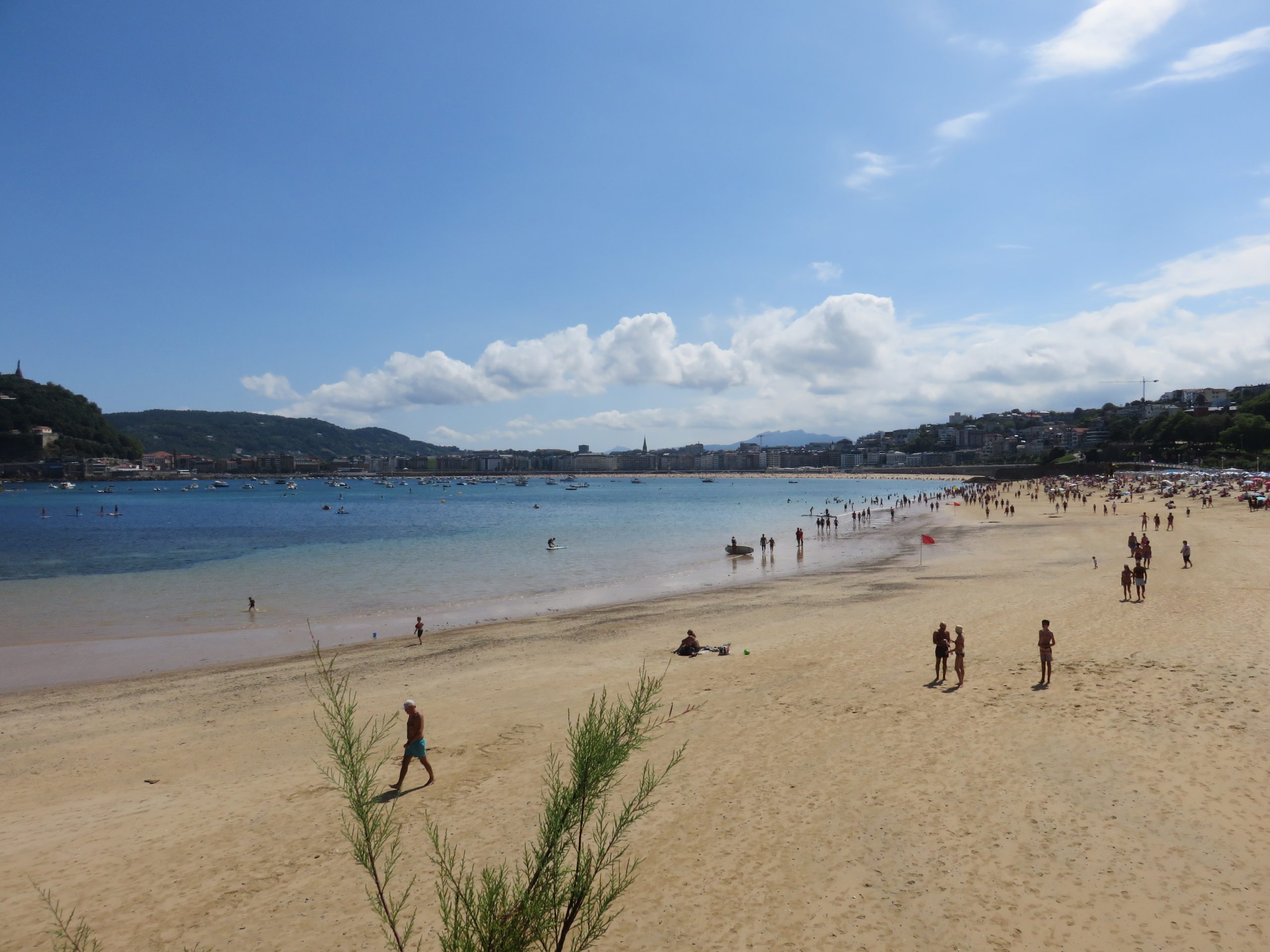 Playa de Ondarreta en San Sebastián