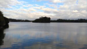 Vista del embalse de Cecebre