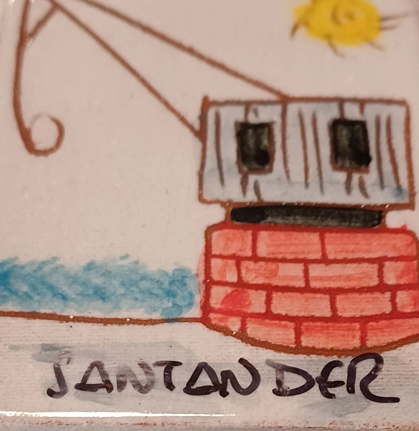 Imán de la Grúa de Piedra de Santander