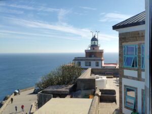 Vista desde el Semáforo de Fisterra