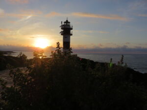 Faro nuevo de Isla Pancha