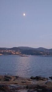 Anochecer desde el paseo de Covelo