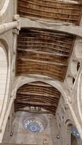 Artesonado de Santa María de Augas Santas