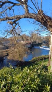 Río Arnoia a su paso por Allariz