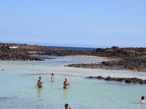 Piscina natural en El Puertito