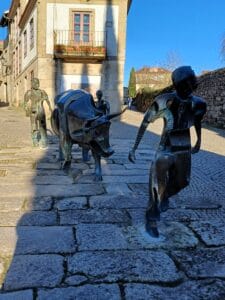 Homenaje A festa do boi en Allariz