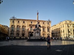 Fuente del Elefante en Catania