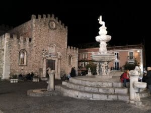 Duomo de Taormina en Sicilia