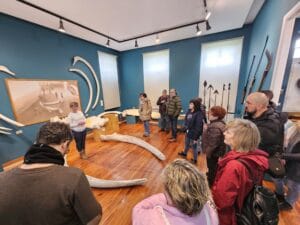 Sala fauna y flora en Museo do Mar