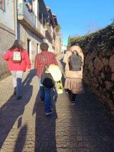 Restos de la antigua muralla de Allariz