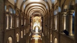 Interior de la Catedral de Santiago