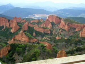 Panorámica de Las Médulas
