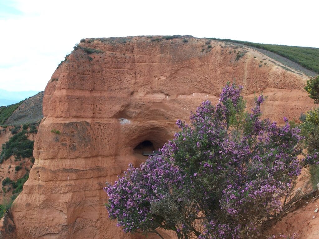 Galería de Orellán Galería de Orellán desde el mirador de Orellán